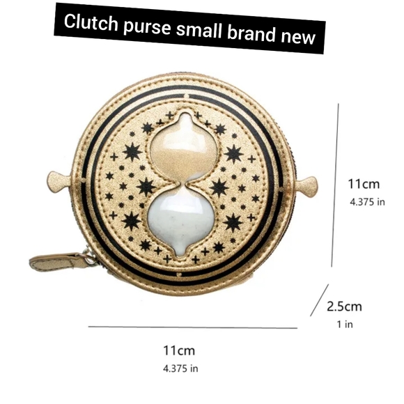 Brand new Harry Potter Time spinning clutch small purse large change purse new - Picture 8 of 9